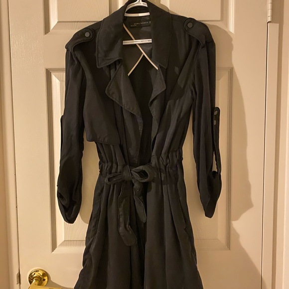 Zara Black Coat (size small) - Picture 1 of 5